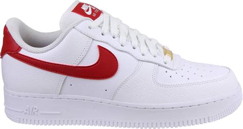 nike air force 1 07 damen weiß rot|air force 1 schuh.